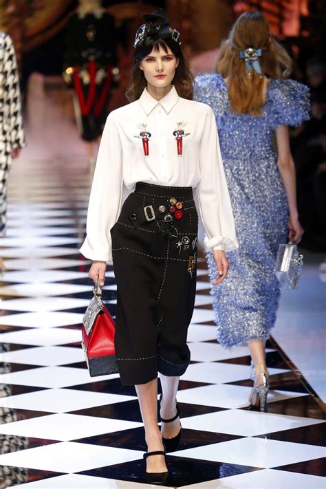 Dolce Gabbana Ready To Wear Autumn Look Fashion Dolce