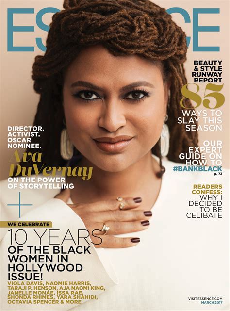 Ava Duvernay Covers Essences March 2017 Issue Essence