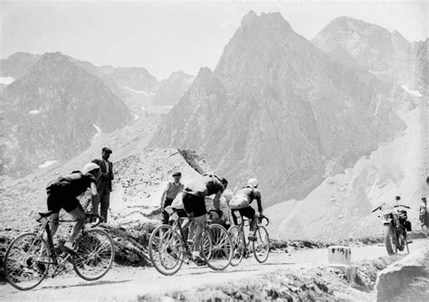 Historic Black And White Images Of Tour De France Fiets Fietsen