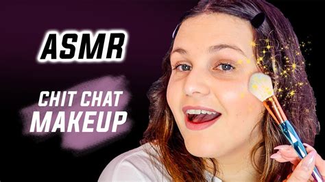 asmr franÇais│chit chat makeup asmr 💤💄 whispering only youtube