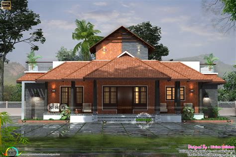 Kerala Style Architecture House Plan Image To U