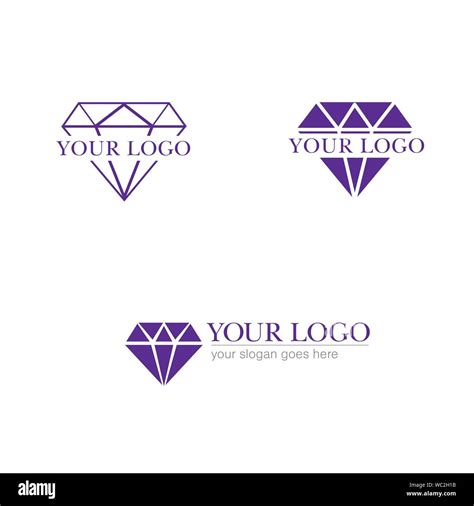 Gemstone Logo Stock Vector Images Alamy