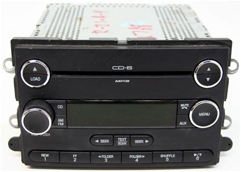 Ford Taurus X 2008 2009 Factory Stereo 6 Disc Changer Mp3 Cd Player Oem
