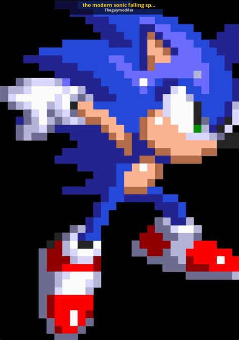 The Modern Sonic Falling Sprite Sonic 3 Air Mods