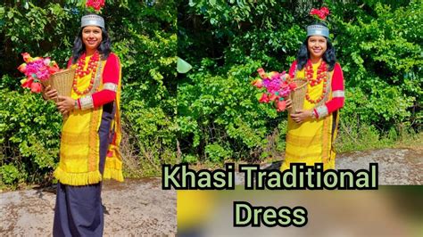 how to wear khasi traditional dress khasi female dress shillong diary youtube