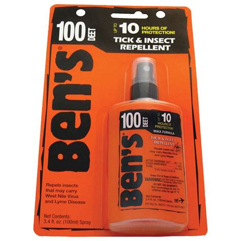 Ben S Deet Tick And Insect Repellent Insect Repellent Tick