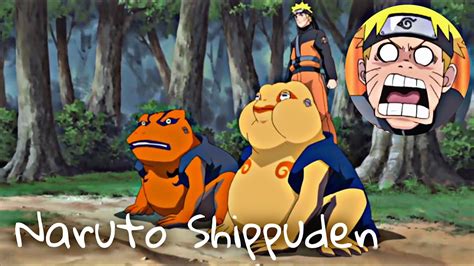 Naruto And Gamatatsu S Combination Jutsu Naruto Shippuden Funny Moments YouTube