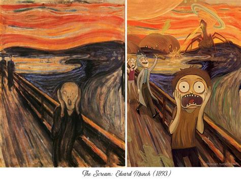An Artist Reimagined Famous Paintings With Cartoon Characters And The