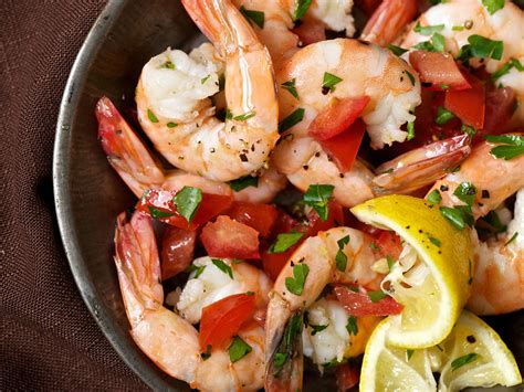 Shrimp is a great fish to marinate. Shrimp Marinated in Lemon and Olive Oil Recipe - Quick ...