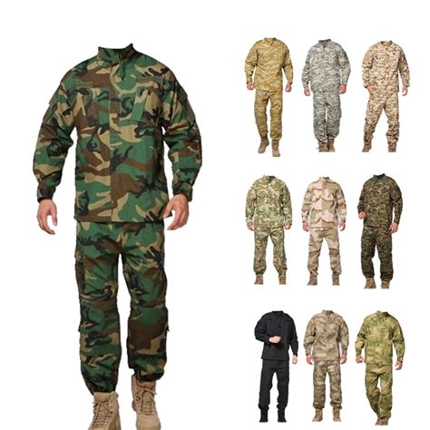 Tactical Shirt Pants Uniforms Us Camouflage Uniform