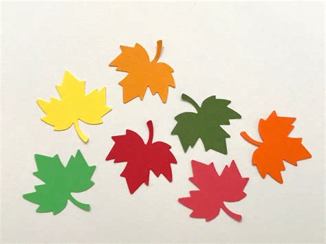 Paper Leaf Cutouts