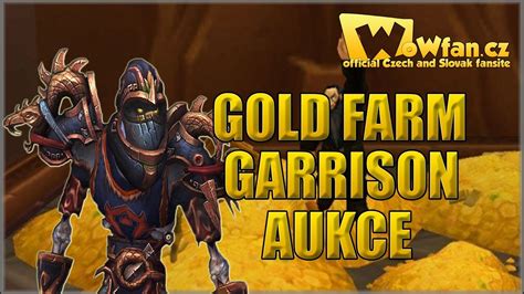 22 thoughts to warlords of draenor: 47. WoW 6.1.2 - GOLD FARM - Garrison/Aukce CZ - YouTube
