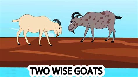 Two Wise Goats Telugu Moral Stories Kids Animation English