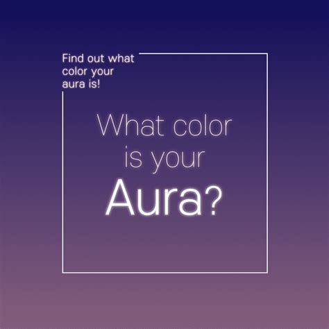 What Color Is Your Aura