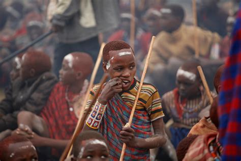 Kenyas Maasai Mark Rite Of Passage