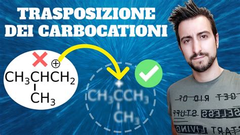 Trasposizione Dei Carbocationi 3 Esercizi Svolti Chimica Organica