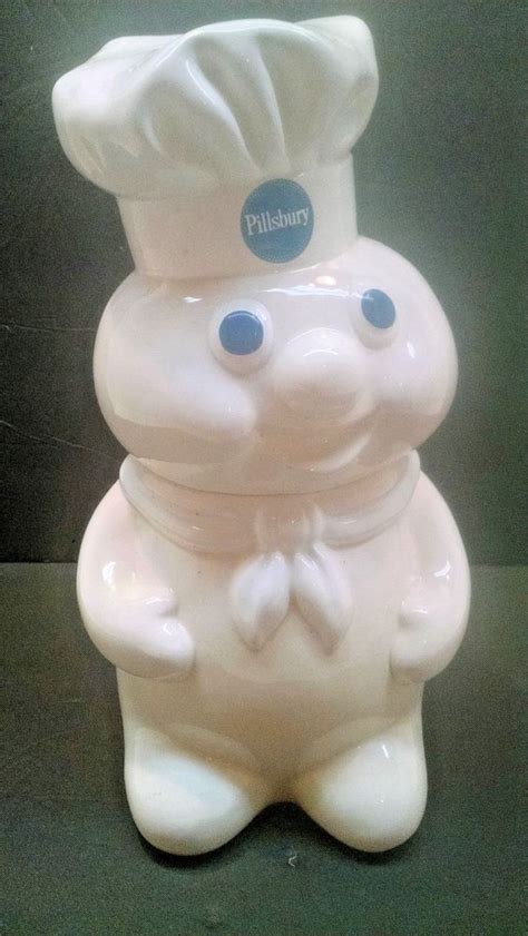 My family and i have long been pillsbury or die type of people but this new chocolate chip cookie dough recipe has got to go, cookieloverforeva wrote on the brand's product page. Vintage Ceramic Pillsbury Dough Boy Cookie Jar Great Shape ...