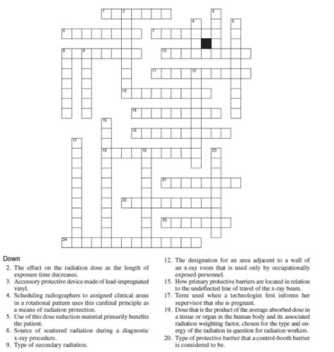 Use The Clues To Complete The Crossword Puzzle