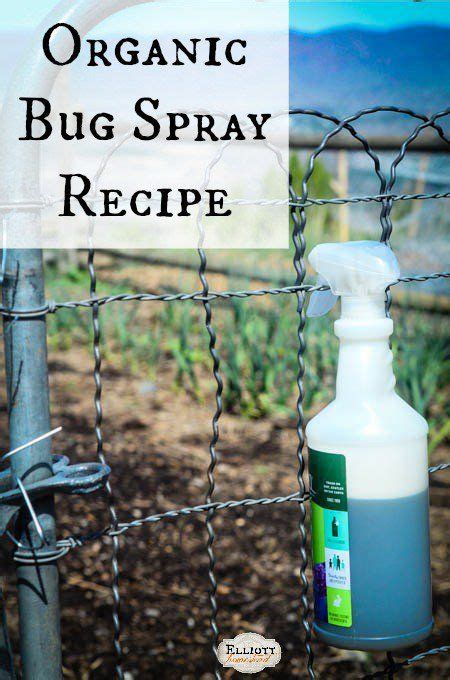 It may even be more, depending on the situation you face, and they may need to make. Organic Bug Spray | Recipe | Bug spray recipe, Organic gardening tips, Garden pests