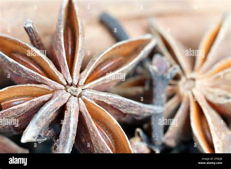 Star Anise Cloves And Cinnamon Detail Closeup Stock Photo Alamy