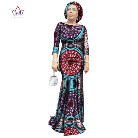 Bodycon Plus Size Women Traditional African Lace Dresses Brand Custom Clothing Africa Wax