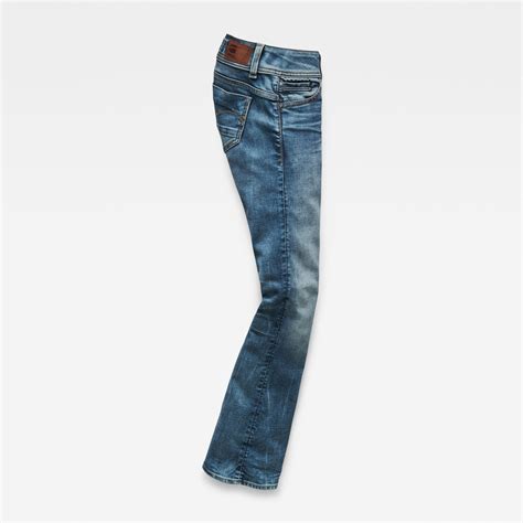 Midge Skinny Bootcut Jeans | Medium blue | G-Star RAW®