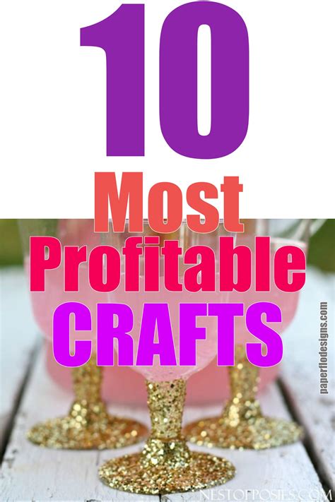 10 Most Profitable Crafts To Sell Money Making Crafts Things To Sell