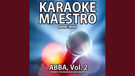 Mamma Mia (Karaoke Version) (Originally Performed By ABBA) - YouTube