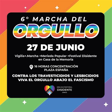 Marchas Del Orgullo 2024 En Argentina Argay