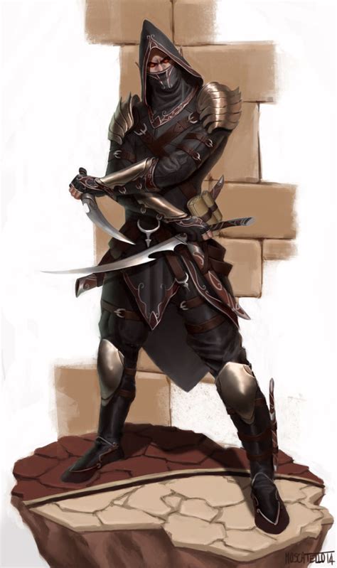 Elf Assassin By Radialart On Deviantart Fantasy Character Design Character Portraits Rogue
