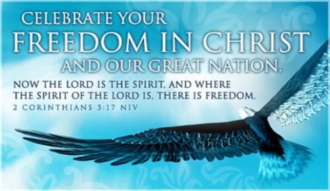 Free Freedom In Christ Ecard Email Free Personalized Patriotic Cards