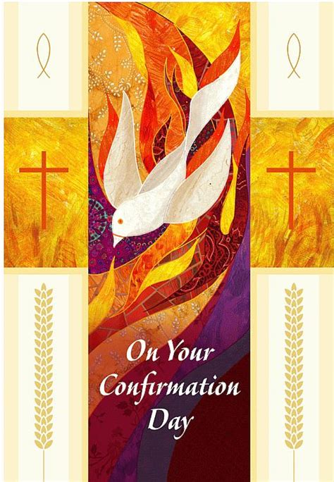 Confirmation Card Dovefire Universe Catholic Weekly