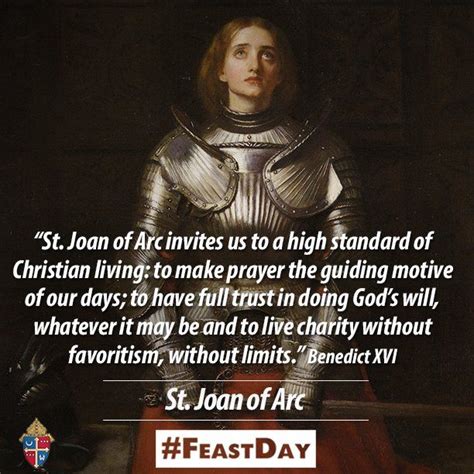 Happy Feastday Of St Joan Of Arc Patron Saint Of France And Military