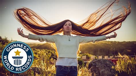 We have different height, different body proportions but. This Argentine Girl Holds The Record for the Longest Hair ...