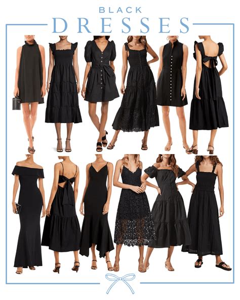 How To Style A Black Dress Encycloall