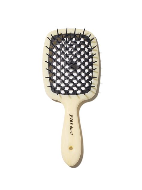 Yves Durif The Yves Durif Vented Hairbrush Violet Grey
