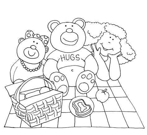 The first set includes 12 flash cards: Free Dearie Dolls Digi Stamps: Teddy Bear Picnic