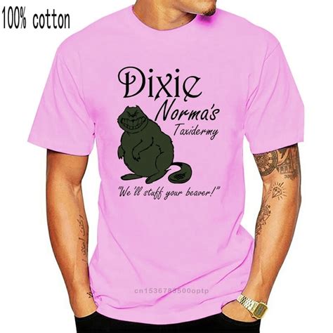 Dixie Normas Taxidermy Funny Beaver Stuffin Unisex Cotton T Shirt Tee