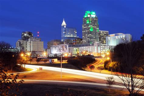 Downtown Raleigh At Night January 2012 Visitors Approach Flickr