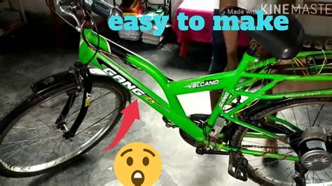 How To Make Electric Bike At Home Creative Box Youtube