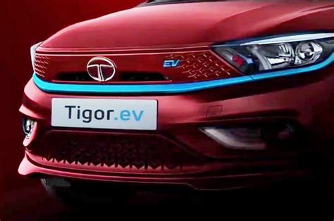 Updated Tata Tigor Ev To Launch On November 23 Gets Two New Variants