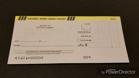 How To Properly Fill Out A Deposit Slip How To Fill Out A Checking