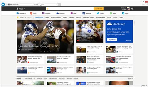 Microsoft Introduces New Msn Homepage See And Report Important News