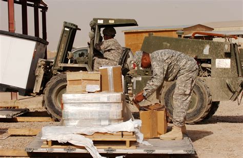 Supply Support Activities Experience Keeps Task Force Rolling In N