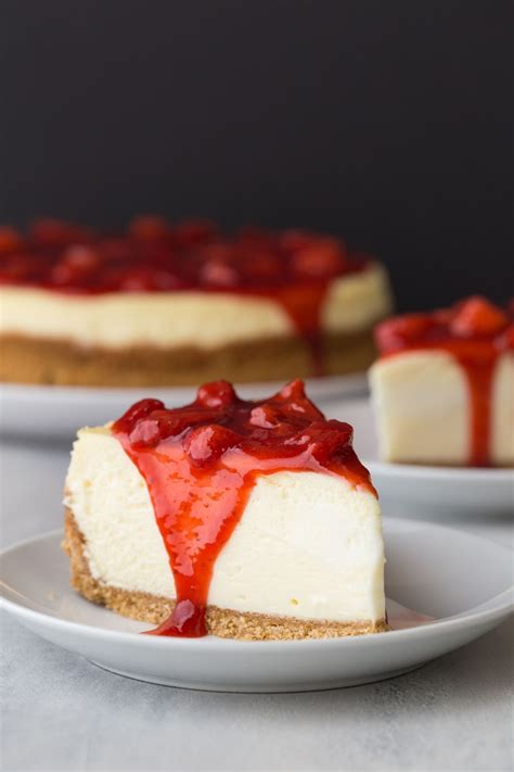 Strawberry Cheesecake Recipe Baked By An Introvert