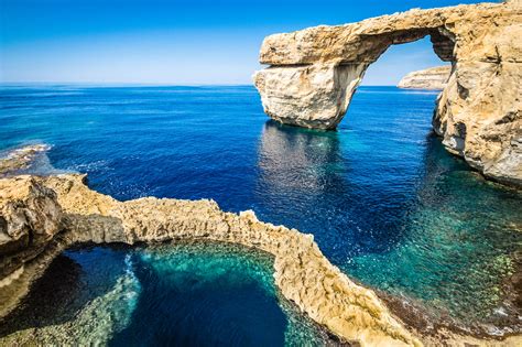 Das Berühmte Azure Window Auf Gozo Ist Eingestürzt Urlaubsgurude
