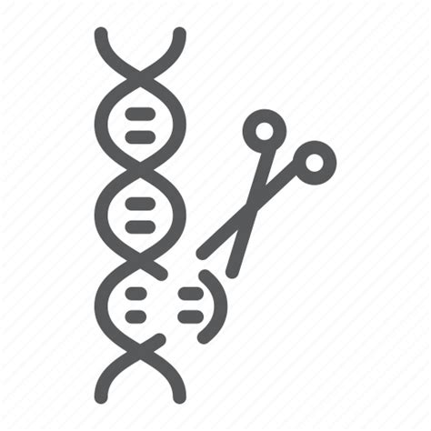 Dna Edit Editing Genetic Genome Manipulation Mutation Icon