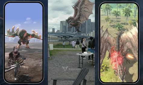 Realized Monster Hunter｜niantic And Capcom Announced That The Ar Game