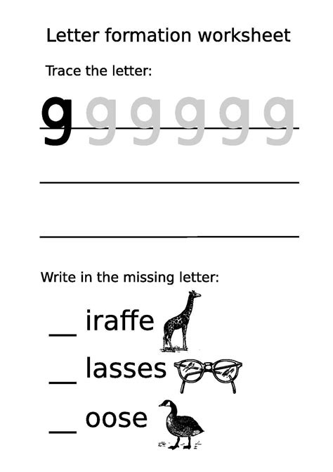 letter formation worksheet lowercase   printable