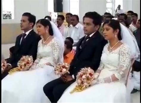 Omg These Twin Brothers Married Twin Sisters And Had Twin Priests And Even Twin Flower Girls In
